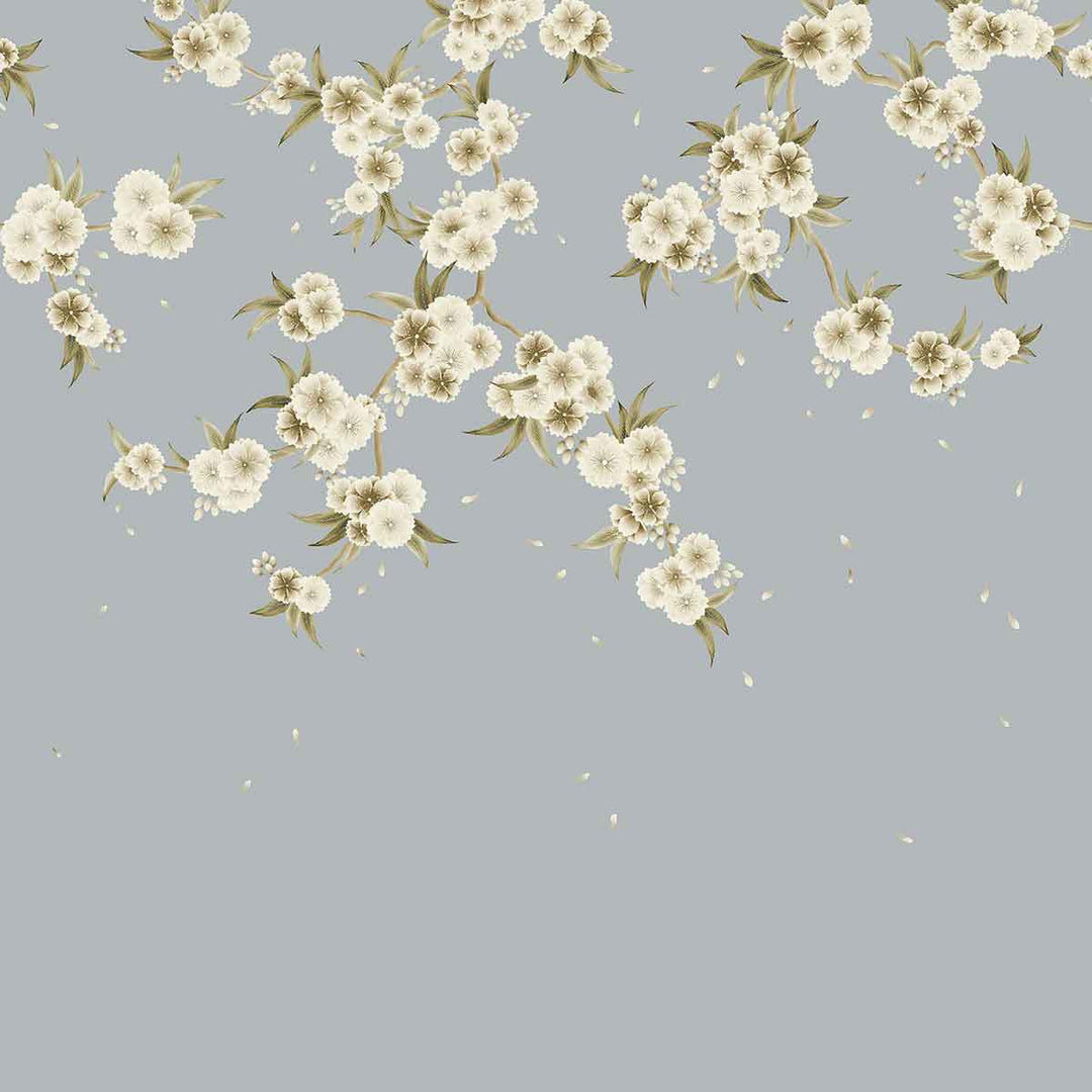 Rosa Feather Grey Wallpaper by Harlequin - 112888 | Modern 2 Interiors