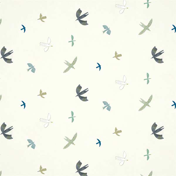 Harlequin Skies Above Wallpaper - Duckegg & Linen - 112641 | Modern 2 Interiors