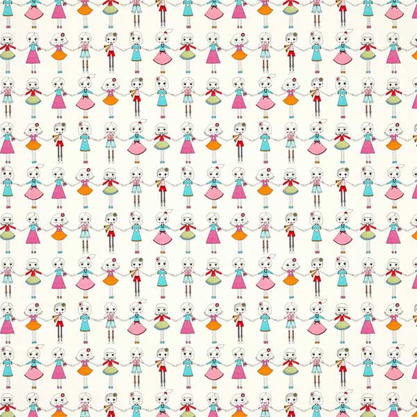 Harlequin Best Of Friends Wallpaper - Neutral Multi - 112653 | Modern 2 Interiors