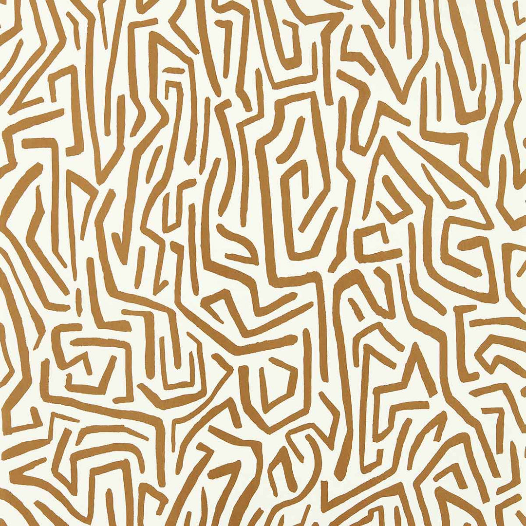 Melodic Gold & Paper Lantern Wallpaper by Harlequin - 112830 | Modern 2 Interiors