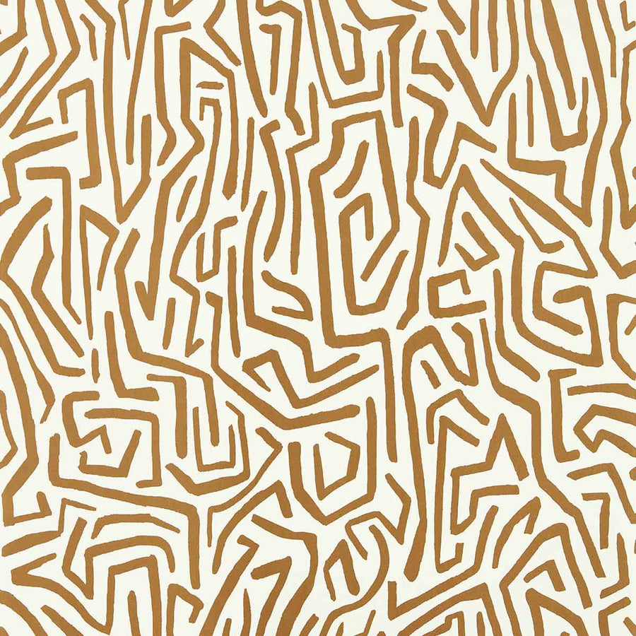 Melodic Gold & Paper Lantern Wallpaper by Harlequin - 112830 | Modern 2 Interiors
