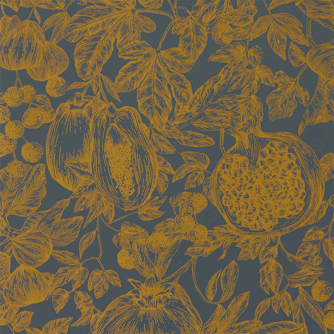 Harlequin Melgrano Wallpaper | Gold & Wild Water | 112926