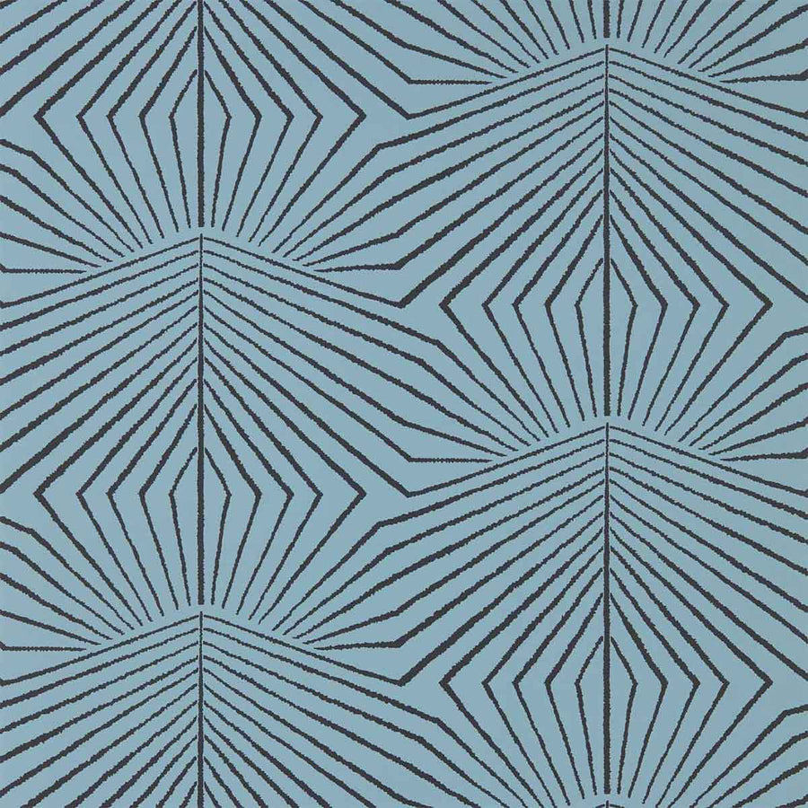 Harlequin Dawning Wallpaper | Copenhagen Blue & Ritual | 112929