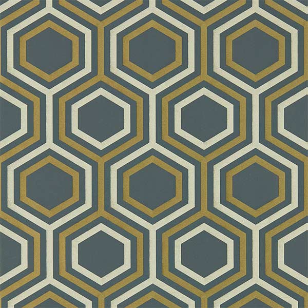 Harlequin Selo Wallpaper - Ebony & Gold - 112149 | Modern 2 Interiors