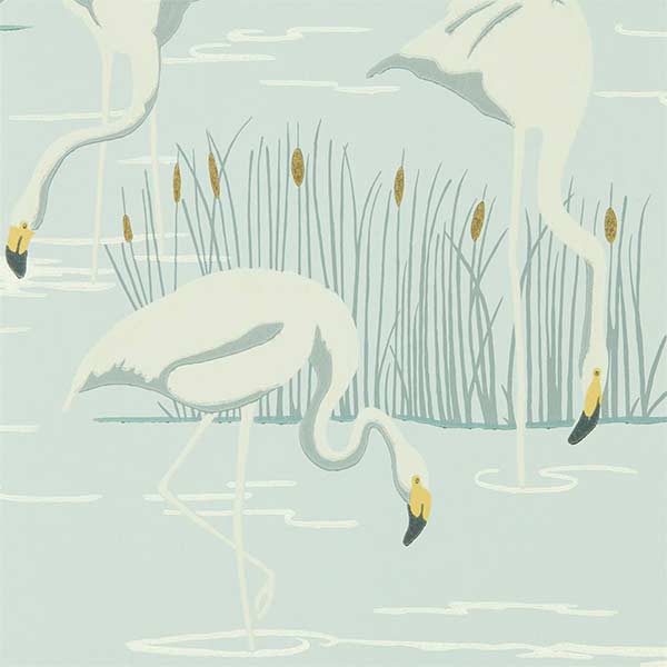 Harlequin Salinas Wallpaper - Ice, Linen & Dijon - 112155 | Modern 2 Interiors