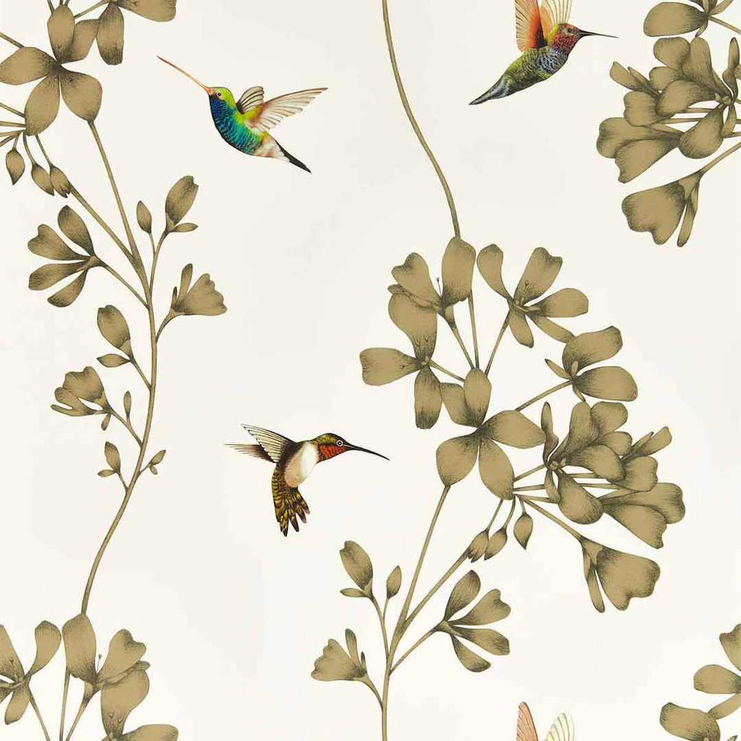 Amazilia Stone & Gold Wallpaper by Harlequin - 112607 | Modern 2 Interiors