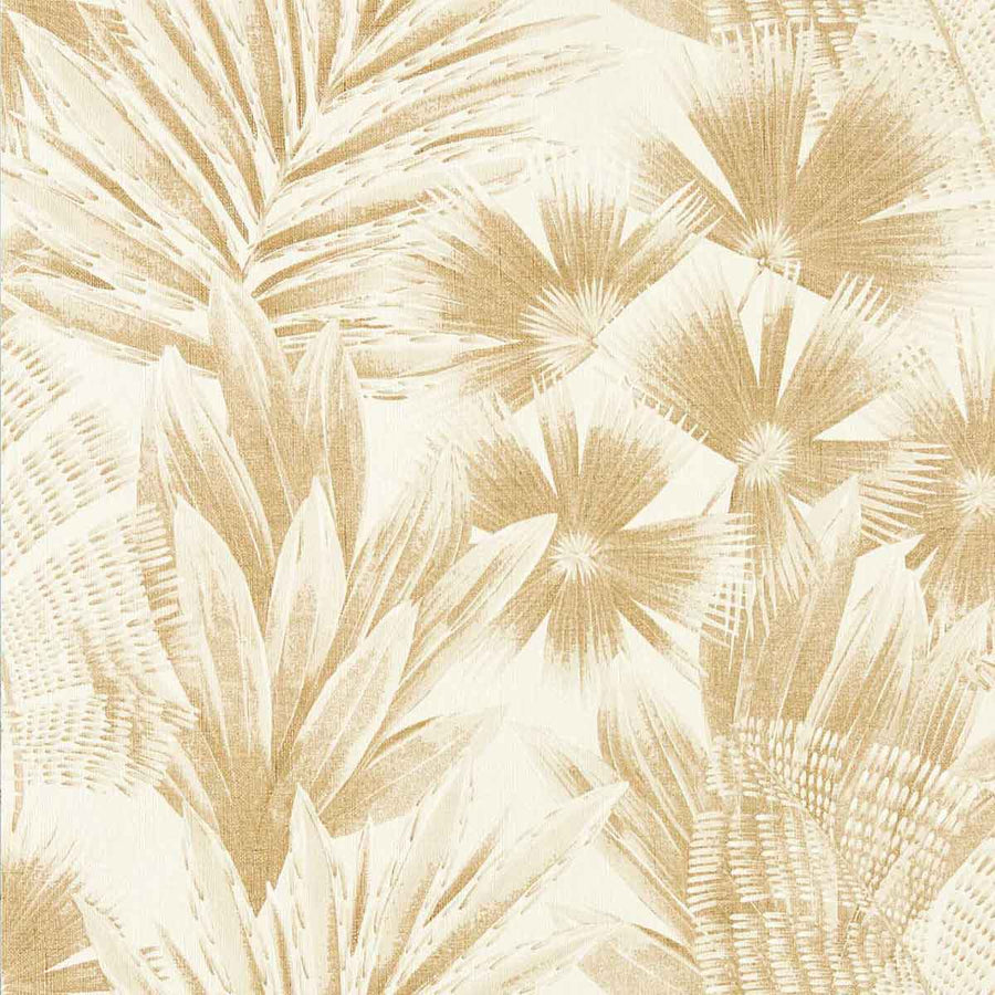 Matupi Parchment & Gold Wallpaper by Harlequin - 112774 | Modern 2 Interiors