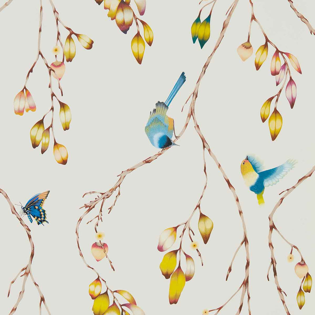 Iyanu Papaya & Kiwi Wallpaper by Harlequin - 111770 | Modern 2 Interiors