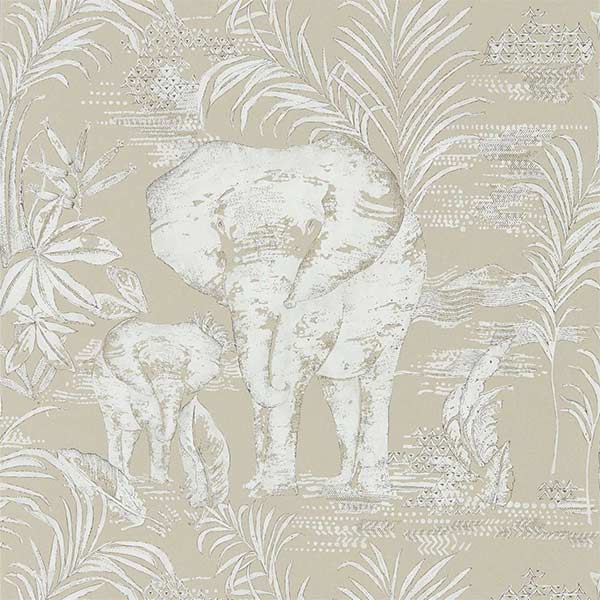 Harlequin Kinabalu Wallpaper - Linen - 111776 | Modern 2 Interiors