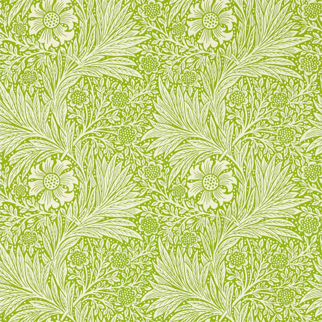 Marigold Sap Green Wallpaper by Morris & Co - 217090 | Modern 2 Interiors