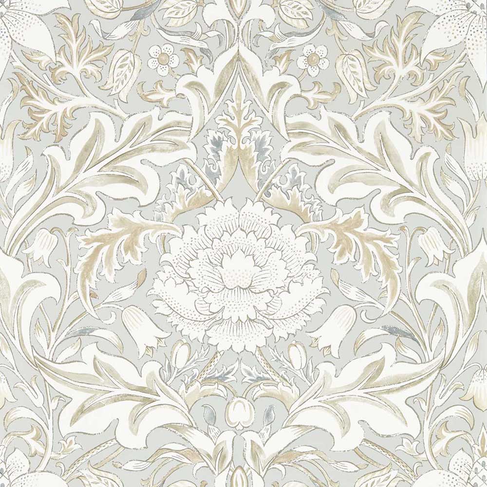 Simply Severn Dove Wall Paper by Morris & Co - 217076 | Modern 2 Interiors