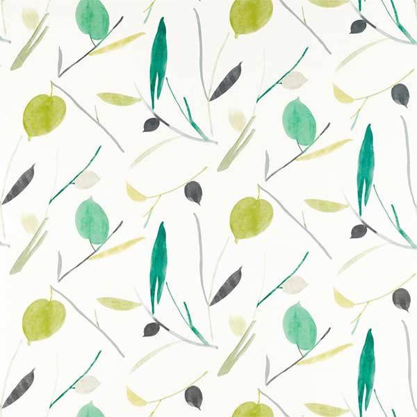 Oxalis Kiwi Fabric by SCION - 120778 | Modern 2 Interiors