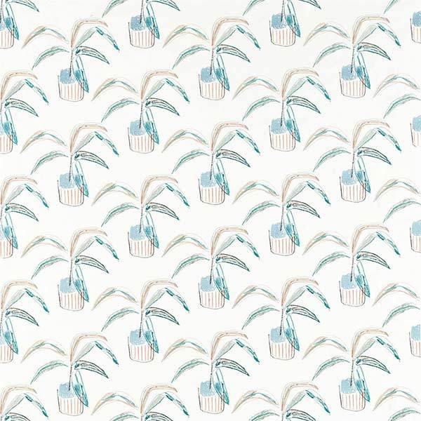 Crassula Marine Fabric by SCION - 132861 | Modern 2 Interiors