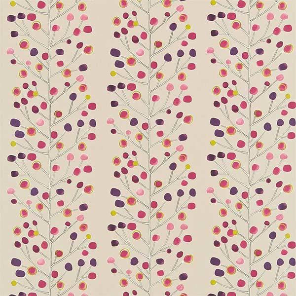 Berry Tree Plum Fabric by SCION - 120925 | Modern 2 Interiors