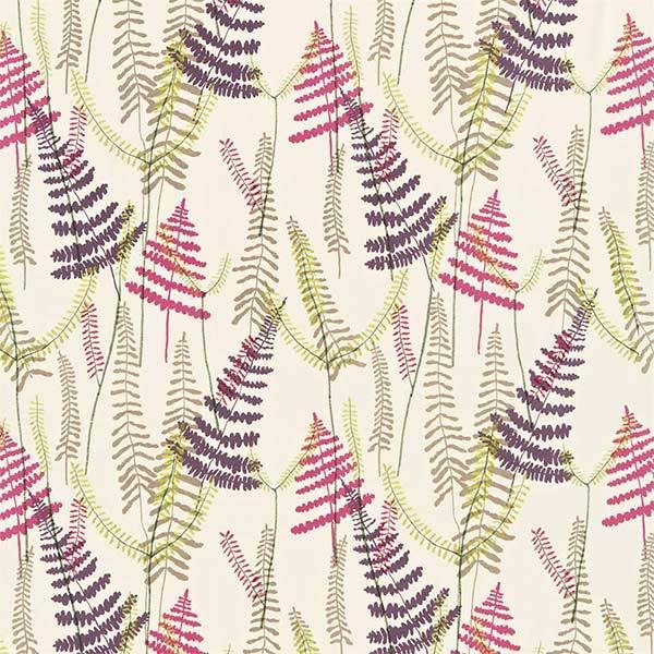 Athyrium Plum Fabric by SCION - 133531 | Modern 2 Interiors