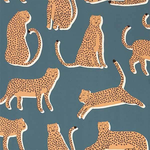Lionel Denim Wallpaper by SCION - 112206 | Modern 2 Interiors