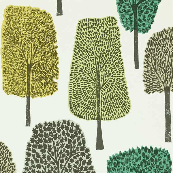 Cedar Slate & Apple & Ivy Wallpaper by SCION - 111083 | Modern 2 Interiors