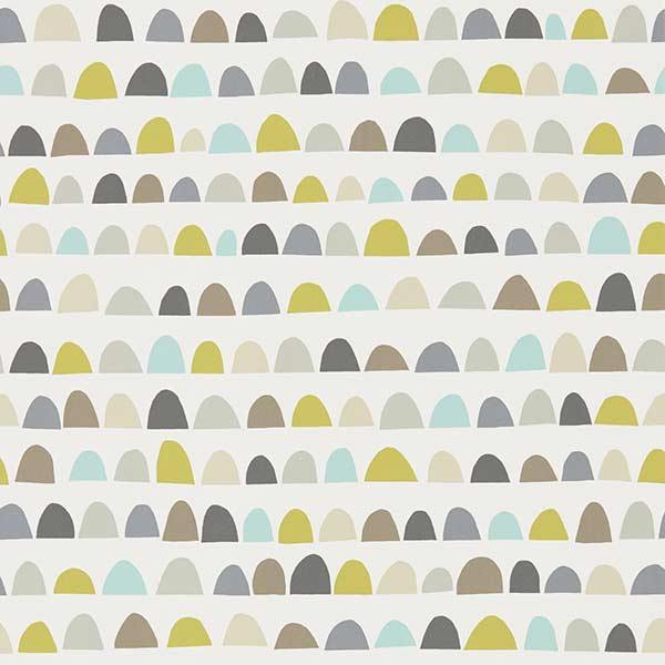 Priya Mist & Pearl & Pewter Wallpaper by SCION - 111296 | Modern 2 Interiors