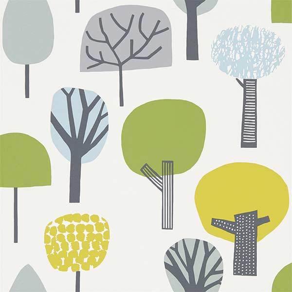 Liora Citrus & Gecko & Glacier Wallpaper by SCION - 111524 | Modern 2 Interiors