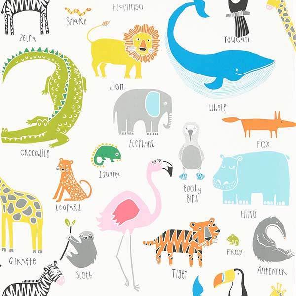 Animal Magic Wallpaper by SCION - 111287 | Modern 2 Interiors
