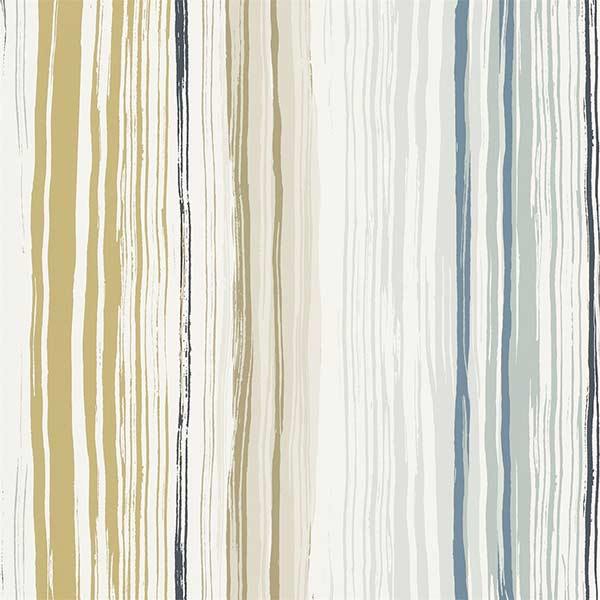 Zing Denim & Ochre & Slate Wallpaper by SCION - 110826 | Modern 2 Interiors