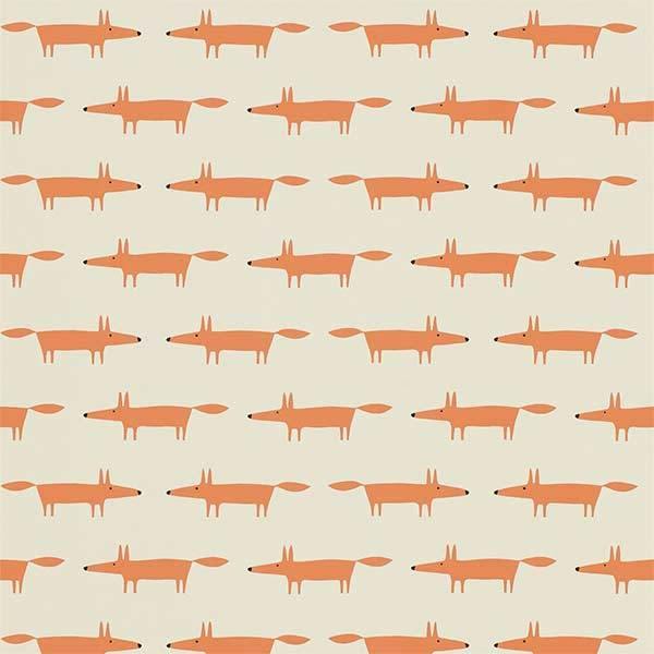 Little Fox Ginger Wallpaper by SCION - 110841 | Modern 2 Interiors