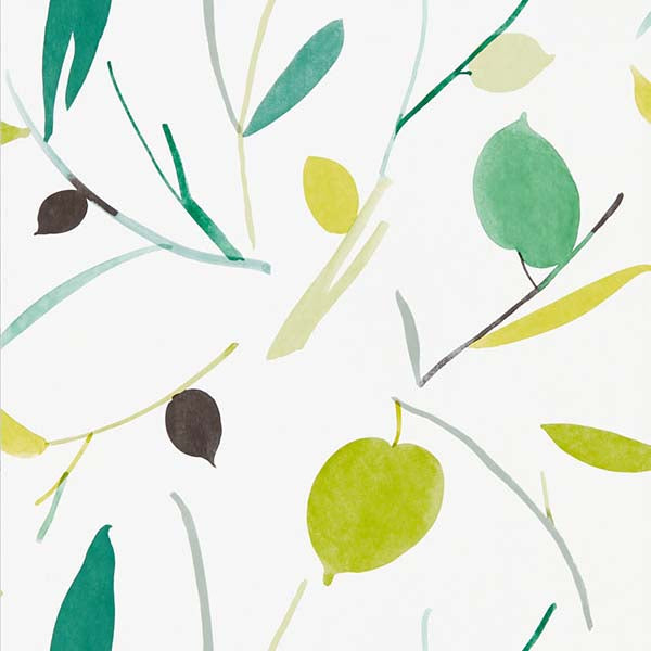 Oxalis Kiwi Wallpaper by SCION - 111994 | Modern 2 Interiors