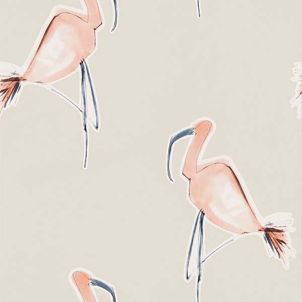 Zanzibar Peach Wallpaper by SCION - 111998 | Modern 2 Interiors