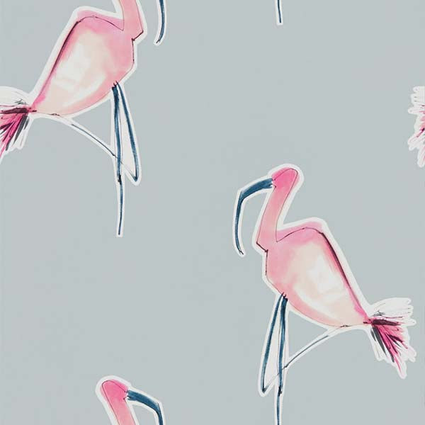 Zanzibar Bubblegum Wallpaper by SCION - 112000 | Modern 2 Interiors