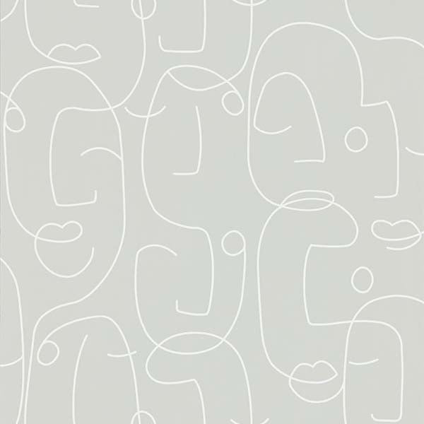 Epsilon Dove Wallpaper by SCION - 112006 | Modern 2 Interiors
