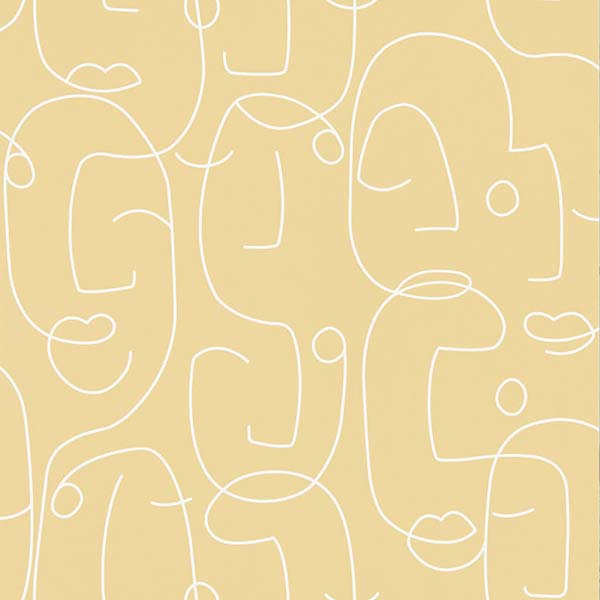 Epsilon Honey Wallpaper by SCION - 112007 | Modern 2 Interiors