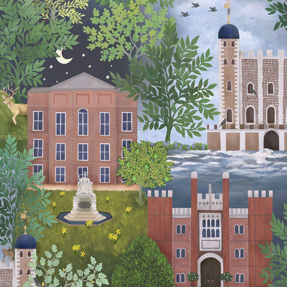 Palace Tales Wallpaper by Cole & Son - 118/1001 | Modern 2 Interiors