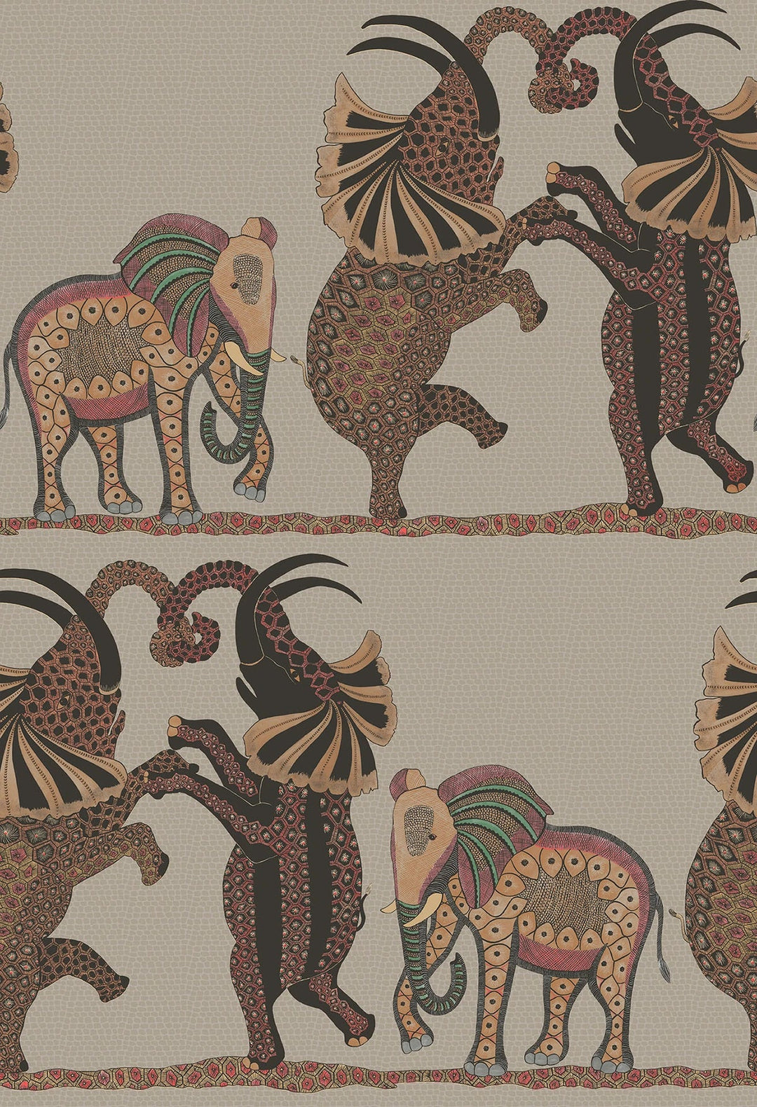 Safari Dance Wallpaper by Cole & Son - 109/8038 | Modern 2 Interiors