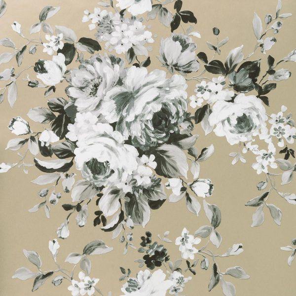 Emeline Silver Wallpaper By Clarke & Clarke - W0081/03 | Modern 2 Interiors