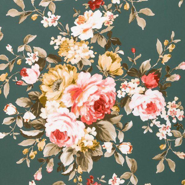 Emeline Jade Wallpaper By Clarke & Clarke - W0081/05 | Modern 2 Interiors