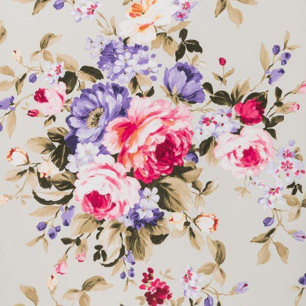 Emeline Multi Wallpaper By Clarke & Clarke - W0081/06 | Modern 2 Interiors