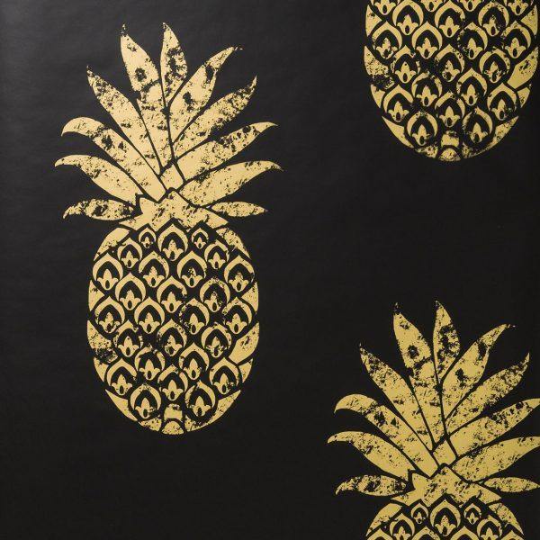 Tobago Ebony Wallpaper By Clarke & Clarke - W0086/01 | Modern 2 Interiors