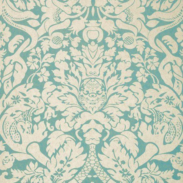 Valentina Mineral Wallpaper By Clarke & Clarke - W0088/05 | Modern 2 Interiors