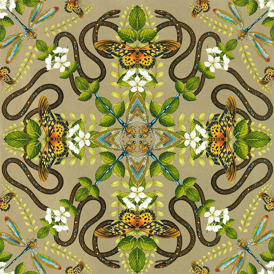 Emerald Forest Gilver Wallpaper by Clarke & Clarke - W0129/02 | Modern 2 Interiors