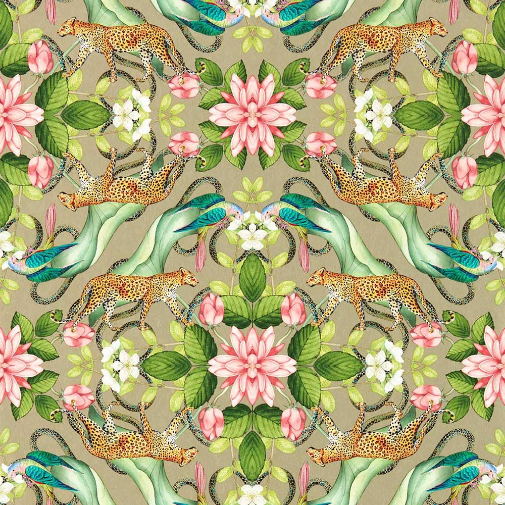 Menagerie Gilver Wallpaper by Clarke & Clarke - W0131/03 | Modern 2 Interiors