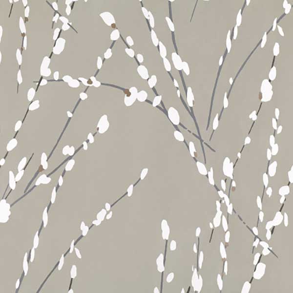 Romo Mikado Wallpaper - Nickel - W406/03 | Modern 2 Interiors