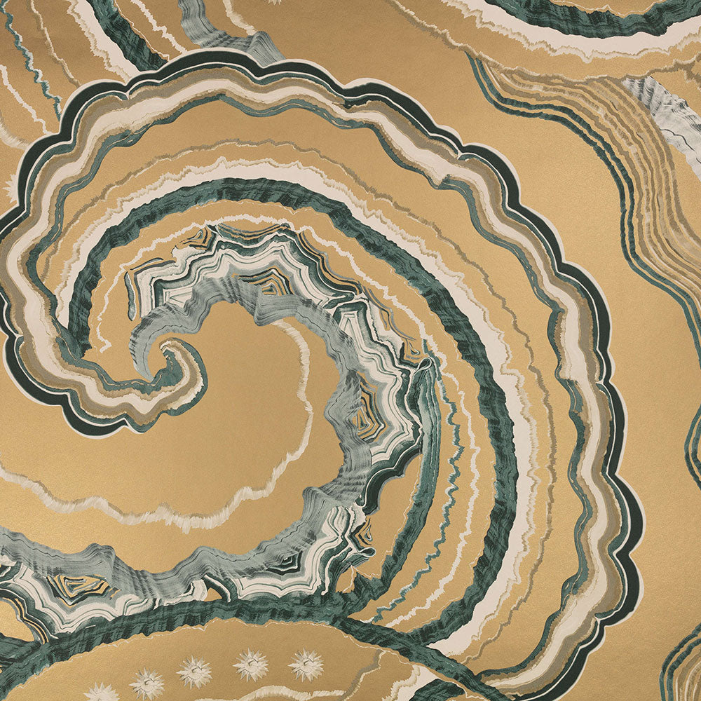 Romo Fantasia Wallpaper | Vintage Gold | W449/04