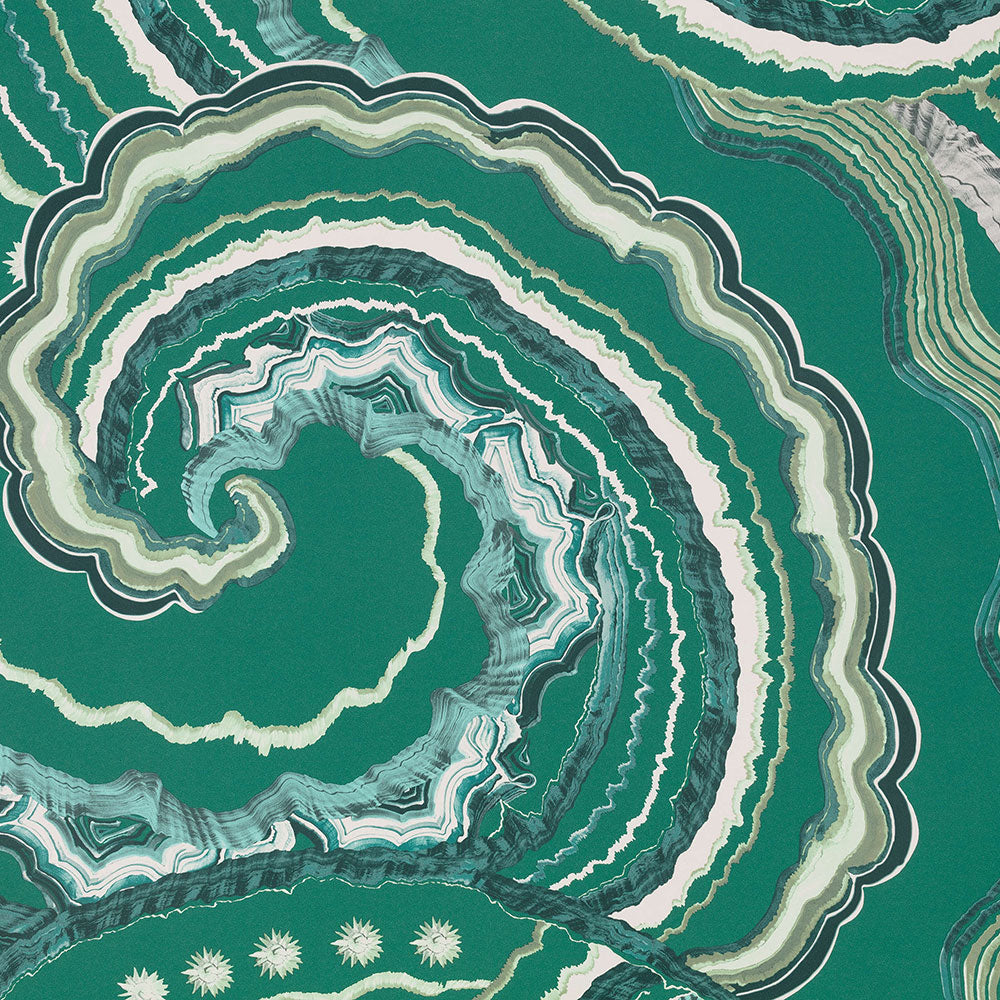 Romo Fantasia Wallpaper | Malachite | W449/05