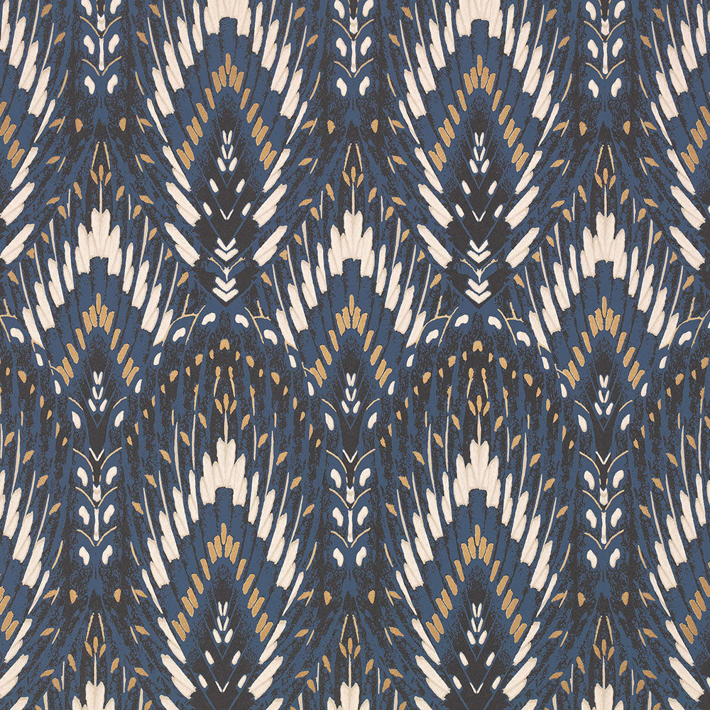 Romo Lolana Wallpaper | Cobalt | W452/04