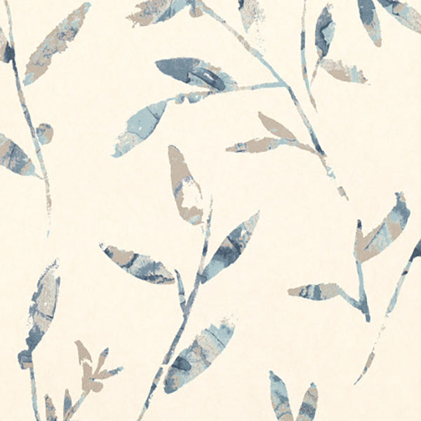 Villa Nova Hana Trail Wallpaper - Indigo - W546/06 | Modern 2 Interiors