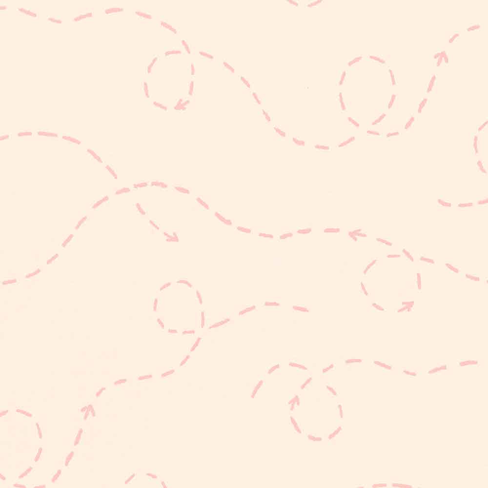 Buzzed Off Blush Wallpaper by Villa Nova - W588/02 | Modern 2 Interiors