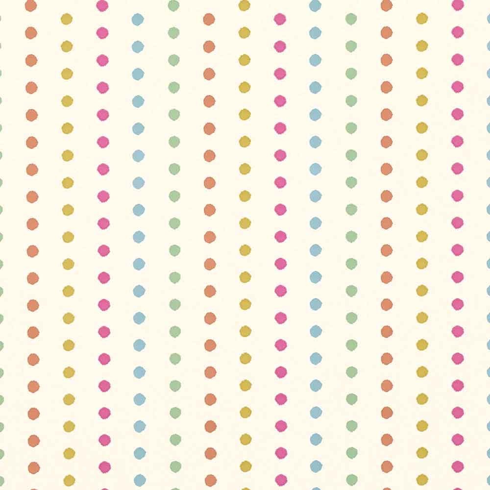 Dotty Tutti Frutti Wallpaper by Villa Nova - W589/03 | Modern 2 Interiors