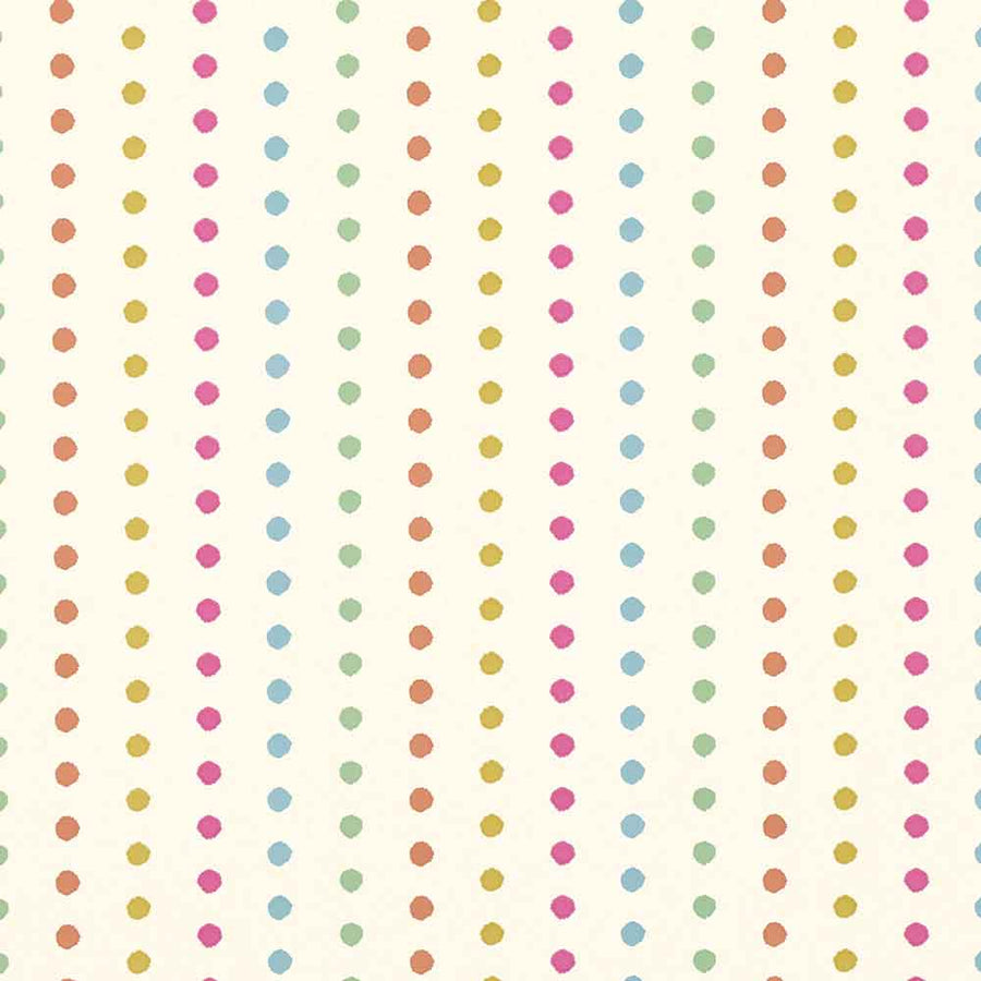 Dotty Tutti Frutti Wallpaper by Villa Nova - W589/03 | Modern 2 Interiors