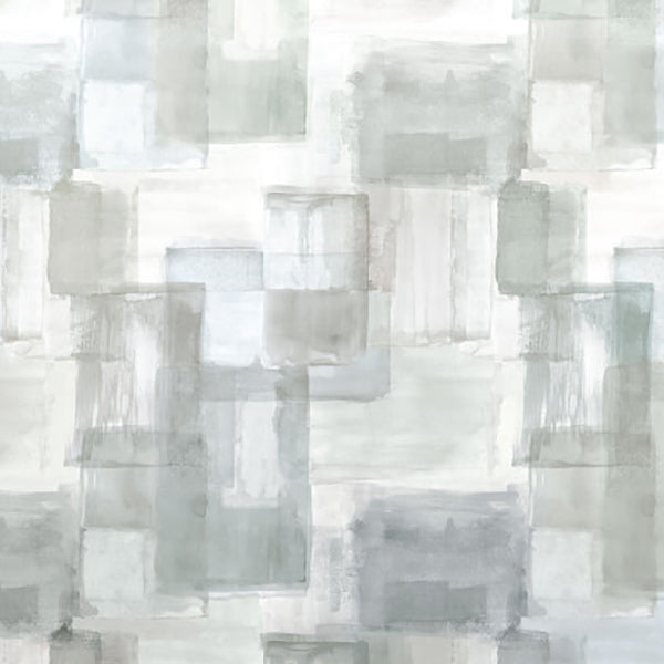 Villa Nova Patchwork Wallpaper - Lichen - W622/01 | Modern 2 Interiors