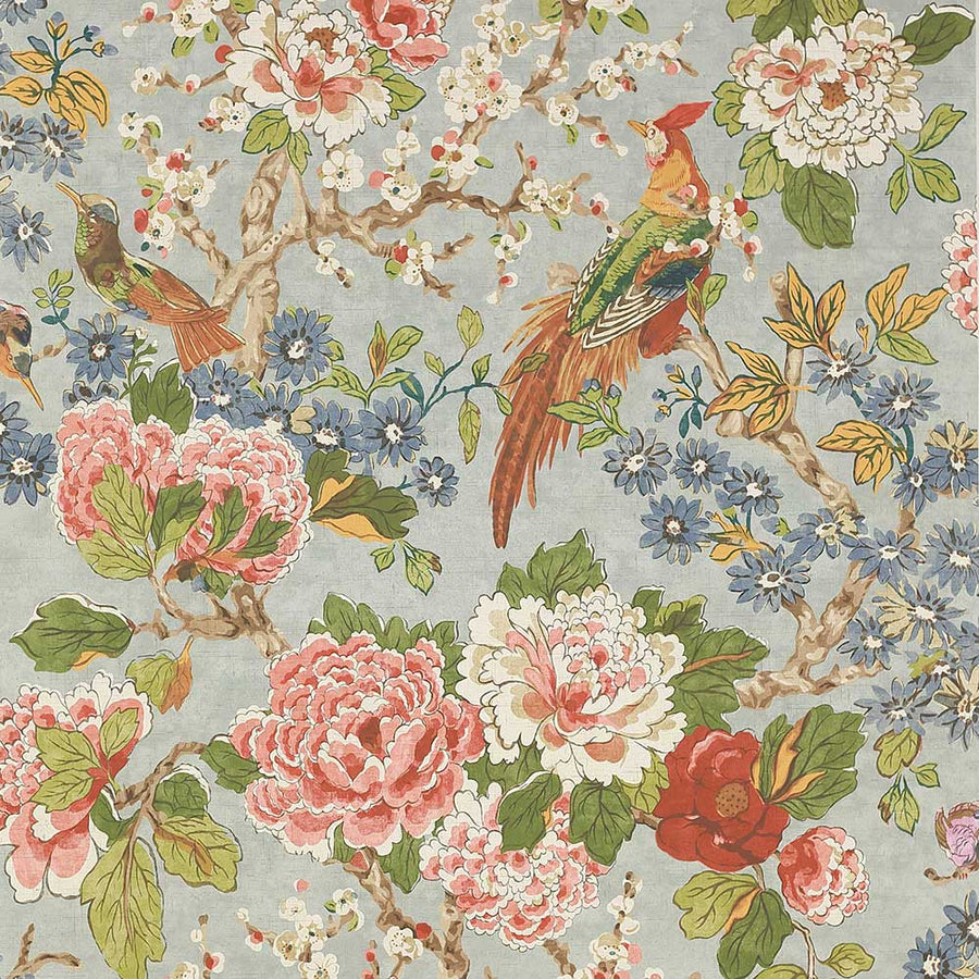 Colefax & Fowler Jardine Wallpaper | Old Blue | W7003-02